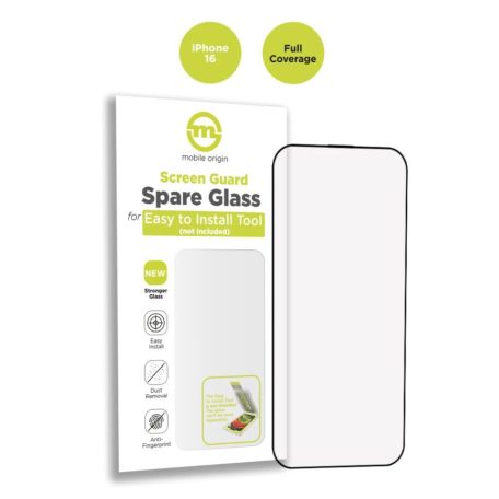 Mobile Origin Screen Guard Spare Glass Full Coverage iPhone 16