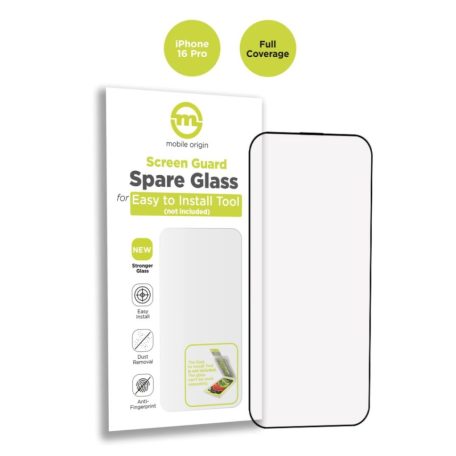 Mobile Origin Screen Guard Spare Glass Full Coverage iPhone 16 Pro