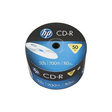 HP CD-R 80 52x zsugor csomagolás 50db/csomag (50-es címke)