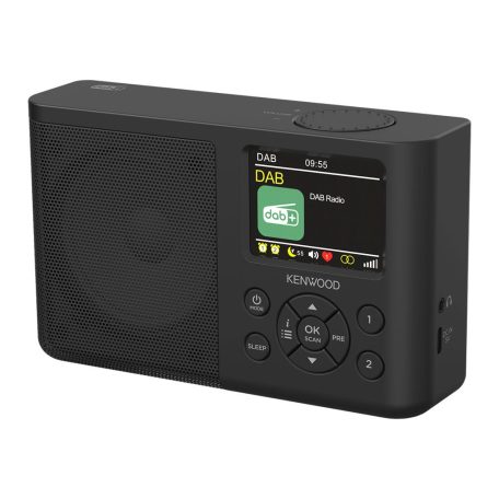 Kenwood CR-M33DAB-B Portable DAB+ Radio Black