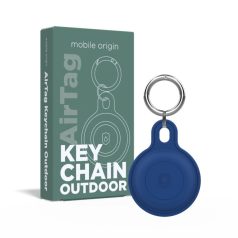 Mobile Origin Airtag Outdoor KeyChain Blue