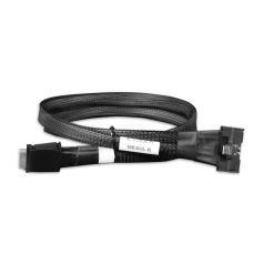   IcyDock MB302L-B MCIO 8i SFF-TA-1016 to 2x Oculink 4i SFF-8611 Cable  0,5m Black