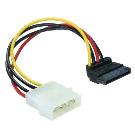 DeLock Cable Power SATA HDD > 4pin male – angled