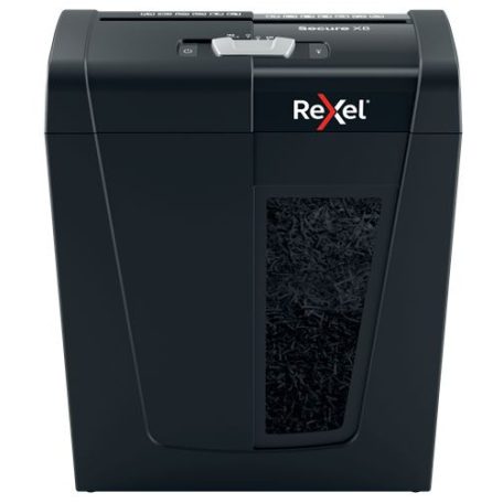 Rexel Secure X8 Iratmegsemmisítő Black