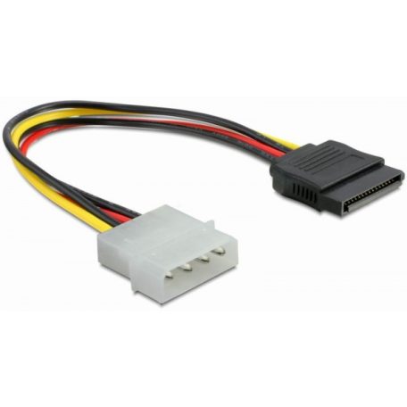 DeLock Power Cable SATA HDD > 4 pin male – straight