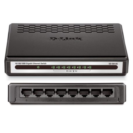 D-Link GO-SW-8G 8 Port Gigabit Desktop Switch