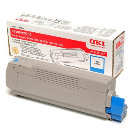 Oki C5600/C5700 2000 oldal Cyan