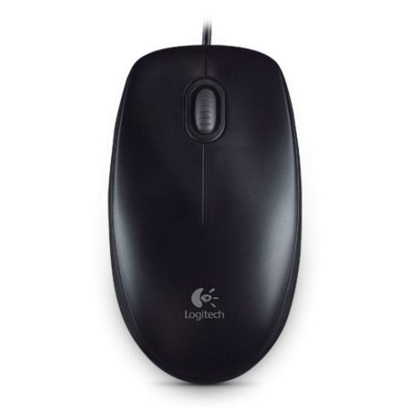 Logitech B100 Optical USB Mouse Black