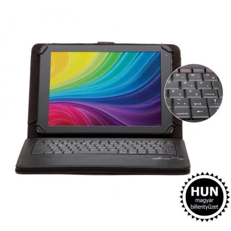 Alcor BT-100 Tablet Tok + Bluetooth Billentyűzet 9-10" Black HU