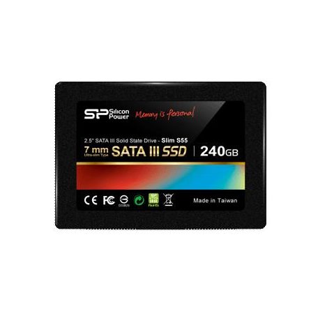 Silicon Power 240GB 2,5" SATA3 Slim S55