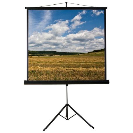 Funscreen Matt White Tripod 160x160 cm Format 1:1