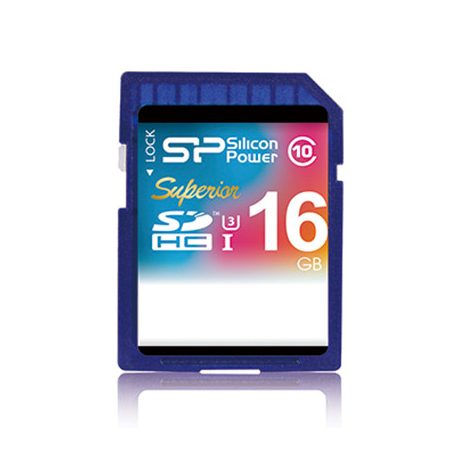 Silicon Power 16GB Superior SDHC UHS-1 (U3)