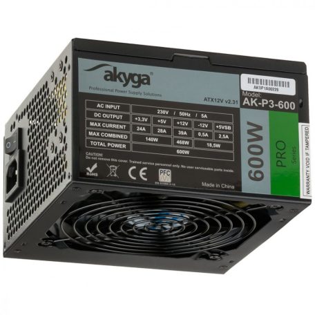 Akyga 600W ATX AK-P3-600